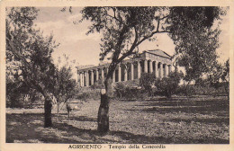ITALIE AGRIGENTO TEMPIO DELLA CONCORDIA - Agrigento