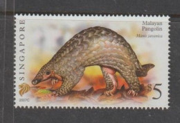 Singapore 2007 Wildlife Definitive, Malayan Pangolin 2nd Reprint(2007C) MNH - Singapur (1959-...)