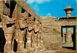 Egypte - Louxor - Luxor - Karnak - Ramses III Court In The Amon-Ra Temple - Cour De Ramses III Dans Le Temple D'Amon-Ra  - Luxor