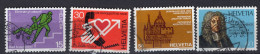 T2304 - SUISSE SWITZERLAND Yv N°987/90 - Usati