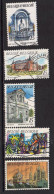 1992 COB 2468-2472 (complet) Pour Le Tourisme, Divers Monuments Belges - Used Stamps