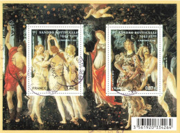 FRANCE 2010 BLOC OBLITERE SANDRO BOTTICELLI - F 4518 - - Used