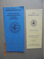 Naturalization Requirements And General Information. INS, US Department Of Justice Form N-17 (Rev. 11/30/92) N - 1950-Hoy