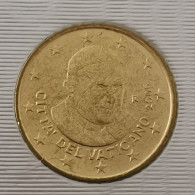 50 EURO CENT VATICAN 2006 / ISSUE DU COFFRET / VATICANO EURO CENTS (UN PEU "SALE") - Vatican