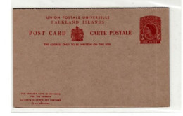 Falkland Islands / Stationery / Reply Cards - Falkland