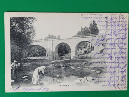 Yssanka , Pont Avec Lavandière - Lamalou Les Bains