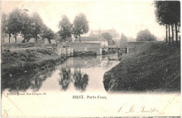 CPA Carte Postale Belgique Diest Porte D'eau 1903  VM78832ok - Diest