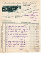 SAONE ET LOIRE  AUTUN MEUBLES & BATIMENTS  M VACHOT ANNEE 1930 TROUS ARCHIVES FORMAT A4 - Straßenhandel Und Kleingewerbe