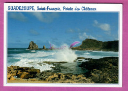 GUADELOUPE - SAINT FRANCOIS - La Pointe Des Châteaux Effet De Vague Sur Les Rochers - Autres & Non Classés