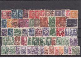 Sweden - Lot Used 1920-1940s - Collections