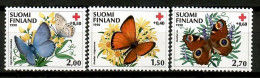 Finland 1990 Finlandia / Butterflies MNH Mariposas Papillons Schmetterlinge / Cu12100  18-37 - Butterflies