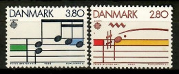 Denmark 1985 Dinamarca / Europa CEPT Music MNH Música Musik / Ke31  18-37 - 1985