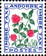 Andorre (F) Taxe N** Yv:52 Mi:50 Trèfle - Neufs