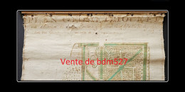 Rapilly (14690) " Plan Géométrique Du Château, Pavillons, Offices Etc... 1791 ". - Documenti Storici