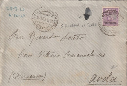 BUSTA - STORIA POSTALE - ALB. - Anglo-american Occ.: Sicily