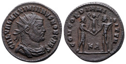 Galerius As Caesar, AD 293-305. Radiatus. 2.26 G / 20 Mm. Cyzicus. - The Tetrarchy (284 AD Tot 307 AD)