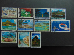 Très Bel Ensemble De Timbres De Polynésie Française Oblitéré - 2 Ou 3 Défauts - Collections, Lots & Séries