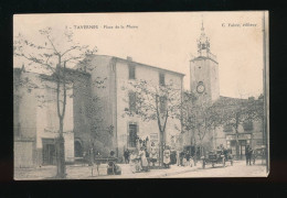 CPA- 83 - Tavernes - Place De La Mairie - écrite - Tavernes