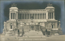 ROMA - MONUMENTO A VITTORIO EMANUELE - CARTOLINA FOTOGRAFICA - EDIZIONE VAT - NON COMUNE (20273) - Altare Della Patria