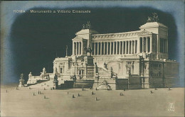 ROMA - MONUMENTO A VITTORIO EMANUELE - CARTOLINA FOTOGRAFICA - EDIZIONE VAT - NON COMUNE (20275) - Altare Della Patria