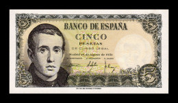 España Spain 5 Pesetas Jaime Balmes 1951 Pick 140 Sc Unc - 5 Pesetas