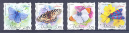 2022. Moldova, Butterflies Of Moldova, 4v, Mint/** - Moldawien (Moldau)