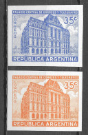 Argentine Hôtel Postes Buenos Aires Essais Non Dentelés Telegraph Imperfs Proofs Ungezähnt Essay Ongetand Prueba ** 1942 - Schlösser U. Burgen