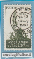 USATI ITALIA 1959 - Ref.0127A - "ASSOCIAZIONE EX COMBATTENTI" 1 Val. Da L.25 - - 1946-60: Oblitérés