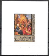 Ras Al Khaima: Prova, Proof, Epreuve, Dipinto Di  Durer, Durer's Painting, Peinture De Dürer - Religie