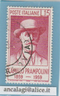 USATI ITALIA 1959 - Ref.0129A - "CAMILLO PRAMPOLINI" 1 Val. Da L.15 - - 1946-60: Oblitérés