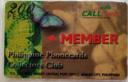 Philippines Eastern P200 GPT 194A00010 - Member Phil. Phonecards Collectors Club  ( Rare ) - Filippijnen