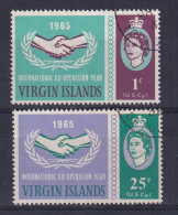 British Virgin Is: 1965   I. C. Y.    Used - Britse Maagdeneilanden