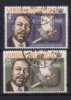 British Virgin Is: 1968   Martin Luther King Commemoration   Used - Iles Vièrges Britanniques