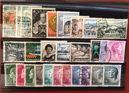 Luxembourg - Lot Of Stamps From 1948 To 1987 - Gebruikt