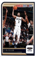 6 CJ McCollum - New Orleans Pelicans - Carte Panini 2023-2024 NBA Hoops Base Cards - Autres & Non Classés