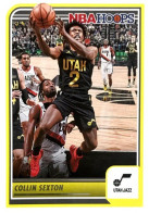 16 Collin Sexton - Utah Jazz - Carte Panini 2023-2024 NBA Hoops Base Cards - Autres & Non Classés