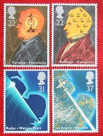 British Scientific Achievements SCIENTISTS (Mi 1320-1323) 1991 POSTFRIS MNH ** ENGLAND GRANDE-BRETAGNE GB GREAT BRITAIN - Unused Stamps