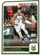 25 MarJon Beauchamp - Milwaukee Bucks - Carte Panini 2023-2024 NBA Hoops Base Cards - Altri & Non Classificati