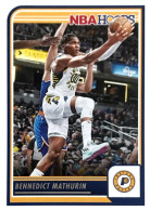 31 Bennedict Mathurin - Indiana Pacers - Carte Panini 2023-2024 NBA Hoops Base Cards - Sonstige & Ohne Zuordnung