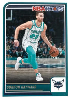 32 Gordon Hayward - Charlotte Hornets - Carte Panini 2023-2024 NBA Hoops Base Cards - Autres & Non Classés