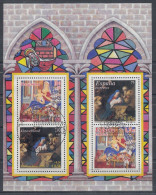 ESPAÑA 2001 Nº 3837 USADO MATASELLOS DE ALEMANIA Y ESPAÑA DE 1º DIA - Used Stamps