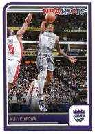 40 Malik Monk - Sacramento Kings - Carte Panini 2023-2024 NBA Hoops Base Cards - Autres & Non Classés