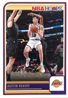 41 Austin Reaves - Los Angeles Lakers - Carte Panini 2023-2024 NBA Hoops Base Cards - Otros & Sin Clasificación