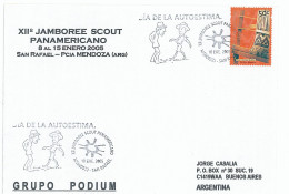 SC 25 - 878 Scout ARGENTINA - Cover - Used - 2005 - Briefe U. Dokumente