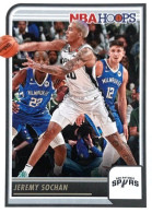 54 Jeremy Sochan - San Antonio Spurs - Carte Panini 2023-2024 NBA Hoops Base Cards - Andere & Zonder Classificatie