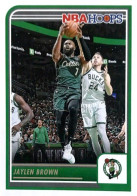 60 Jaylen Brown - Boston Celtics - Carte Panini 2023-2024 NBA Hoops Base Cards - Altri & Non Classificati