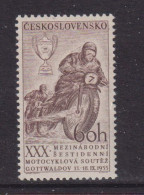 CZECHOSLOVAKIA  - 1955  Motor Cycle 60h  Never Hinged Mint - Neufs