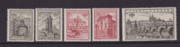 CZECHOSLOVAKIA  - 1955  Philatelic Exhibition Set  Never Hinged Mint - Unused Stamps