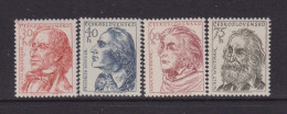 CZECHOSLOVAKIA  - 1955  Writers Set  Never Hinged Mint - Unused Stamps