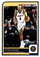 91 Peyton Watson - Denver Nuggets - Carte Panini 2023-2024 NBA Hoops Base Cards - Autres & Non Classés